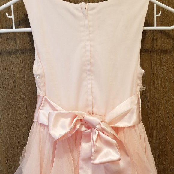 Girls Pink Bonnie Jean dress - Picture 4 of 5